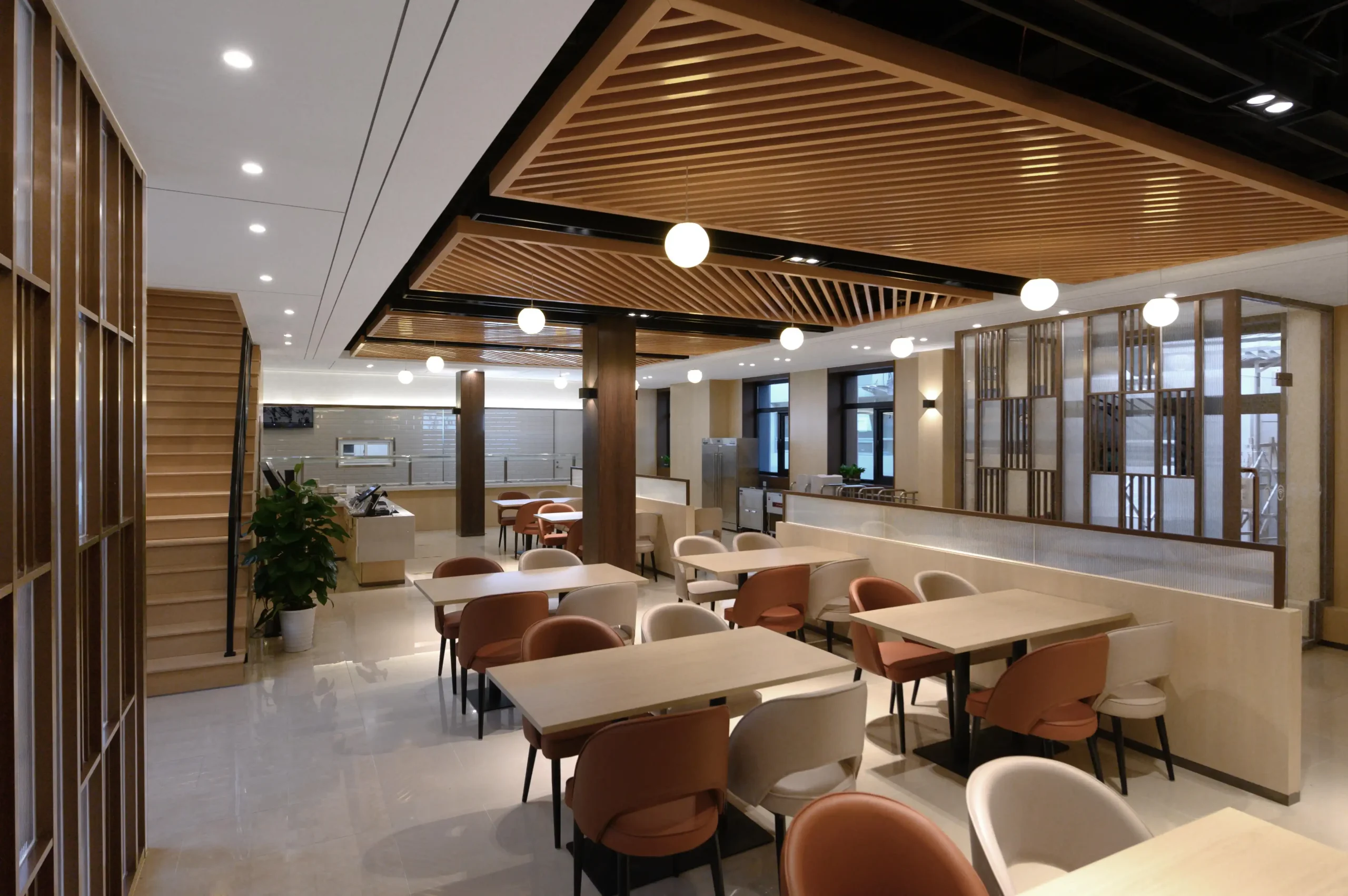 金隅投资物业员工餐厅全景4